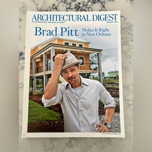 ARCHITECTURAL DIGEST 2009 Full YR 12 Issue Lot Michael Jackson Brad Pitt Homes